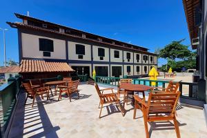 O edifício em que o apartamento se localiza