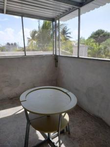 Ein Balkon oder eine Terrasse in der Unterkunft Cómodo Departamento a 2 cuadras de la playa