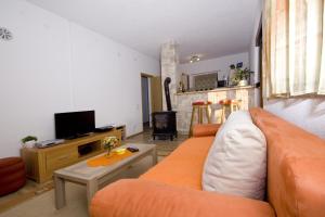 TV a/nebo společenská místnost v ubytování Holiday Home Lana