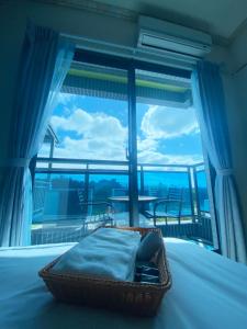 Кровать или кровати в номере Fun B&B