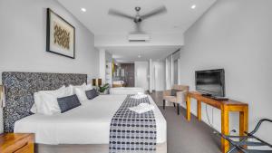Letto o letti in una camera di Whitsunday Reflections