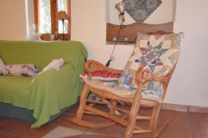 Posezení v ubytování La Casa Del Teix