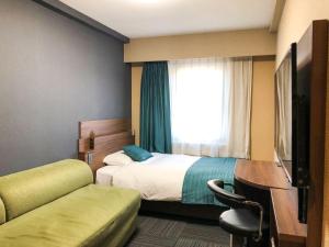TV a/nebo společenská místnost v ubytování Hotel Sunroute Hikone