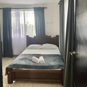 Cama o camas de una habitación en Hotel Campestre Cafetal - Quindio - EJE CAFETERO