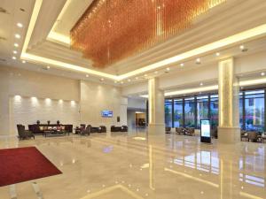 Χώρος καθιστικού στο Dongguan Yingbin Hotel +239 φωτογραφίες