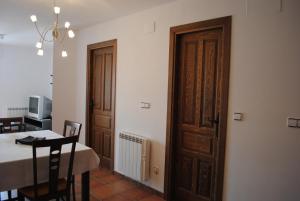 A seating area at Apartamentos Moravella