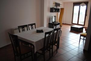 A seating area at Apartamentos Moravella