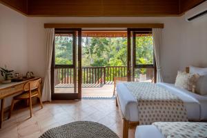 Balkón nebo terasa v ubytování The Kayuan Lumbur Resort Ubud
