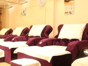 Coin salon dans l'établissement GreenTree Inn Xianning Tongcheng County Bus Station Business Hotel 9 autres photos