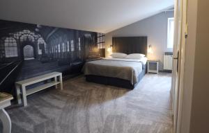 Postel nebo postele na pokoji v ubytování Rooms Kaktus