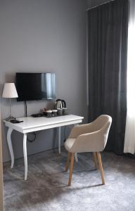TV a/nebo společenská místnost v ubytování Rooms Kaktus