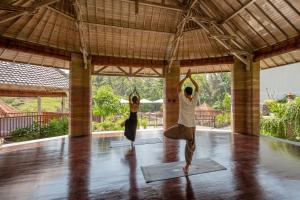 Zahrada ubytování The Kayuan Lumbur Resort Ubud