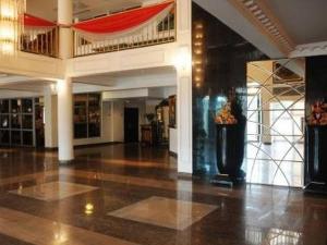 The lobby or reception area at Rachael Hotel