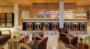 Lounge nebo bar v ubytování Nells Park Hotel