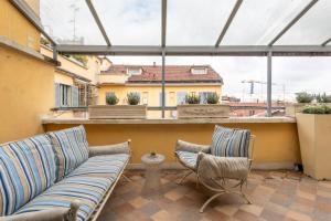 A balcony or terrace at Milan Royal Suites - Centro Cadorna