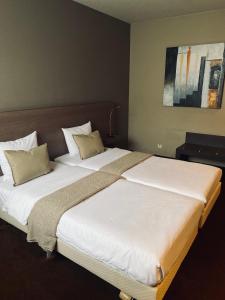 Postel nebo postele na pokoji v ubytování HOTEL BORNEM