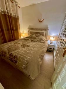 Postel nebo postele na pokoji v ubytování Magnifique appartement en front de mer, Caneylles