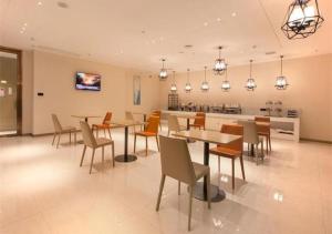 Restaurace v ubytování City Comfort Inn Wuhan International Expo Center Qianjin Village Metro Station