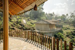 Balkón nebo terasa v ubytování Supan Ecolodge