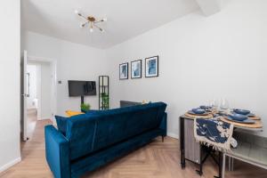 Ruang duduk di Luxury 2 Bed Flat in Central London