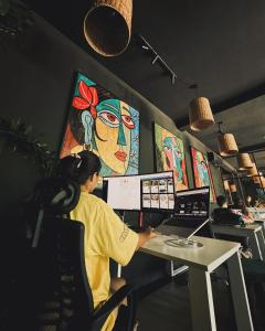 ウェリガマにあるSugar Hostel Weligama - Coliving & Coworkingのギャラリーの写真