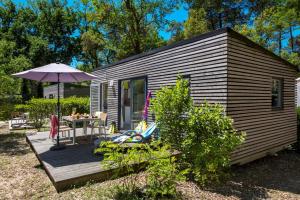 Zahrada ubytování Camping-Village Vacances Les deux Étangs