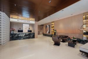 Vstupní hala nebo recepce v ubytování Relax Hotel - Shenzhen Bao'an International Airport