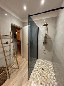 Koupelna v ubytování Luxueuse Villa - Jardin - Piscine - Jacuzzi - 3min du lagon