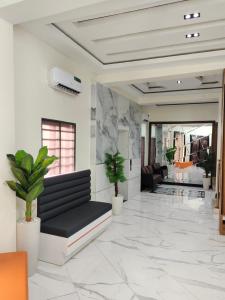 Posezení v ubytování Passready Hotel and Suites Nnewi