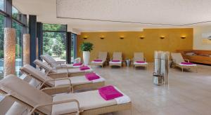 Posezení v ubytování Nells Park Hotel