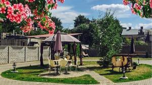 Zahrada ubytování Biplan Hotel