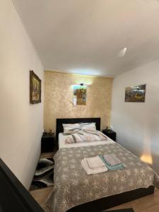 Katil atau katil-katil dalam bilik di Victor Residence 38