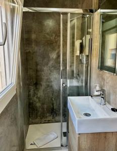 Kúpeľňa v ubytovaní Lovely studio apartment Malaga