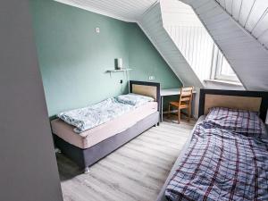Postel nebo postele na pokoji v ubytování Rooftop Apartment *4 Bedrooms / 8 Persons*