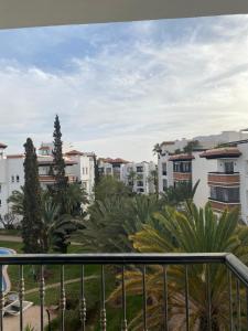 desde el balcón de un apartamento en luxe appartement marina en Agadir