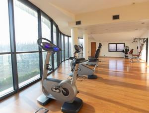 The fitness centre and/or fitness facilities at Hotel Riz B.B