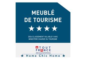 Certificat, premi, rètol o un altre document de Home Chic Home - Les Suites de La Comédie