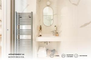 Kúpeľňa v ubytovaní Beauquartier - Montorgueil