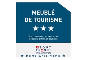 a poster for a home charity home home home homecoming at Home Chic Home - Studio Paris La Défense - Les Toits de Courbevoie in Courbevoie