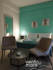Coin salon dans l'établissement Vento di Mare