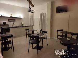 Cuisine ou kitchenette dans l'établissement Vento di Mare