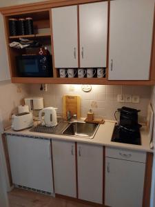 Köök või kööginurk majutusasutuses Léna apartman