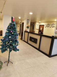 Vstupní hala nebo recepce v ubytování Rosemallow Hotel New Delhi