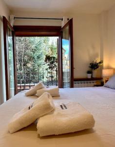 Postel nebo postele na pokoji v ubytování Avet, Acogedor alojamiento en Llívia