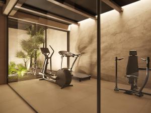 Fitness centrum a/nebo fitness zařízení v ubytování Albades Hotel & Spa - Adults Only - 4 Star Superior