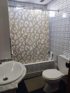 A bathroom at Casa Jesús