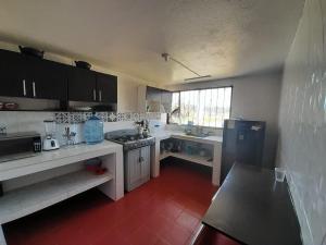 Köök või kööginurk majutusasutuses Villa pinzon