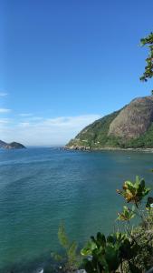 a view of a large body of water at Apartamento Recreio p12 in Rio de Janeiro