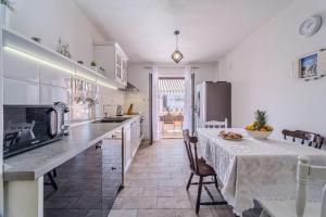 Kuchyň nebo kuchyňský kout v ubytování Apartments by the sea Milna, Brac - 22519