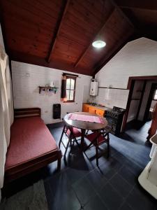 Χώρος καθιστικού στο Los Moradillos Cabañas